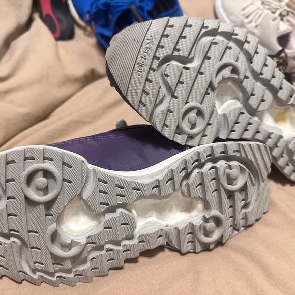 Adidas SL 7600 Tech Purple White EG6816 Womens Running Shoes - Picture 7 of 10